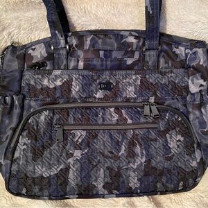 Lug Camo Blue Windjammer Tote Bag